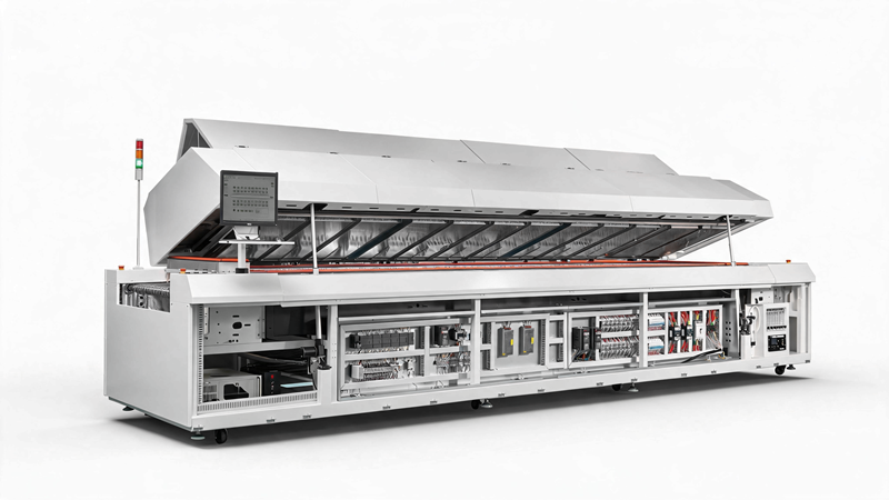 Reflow soldering ovens