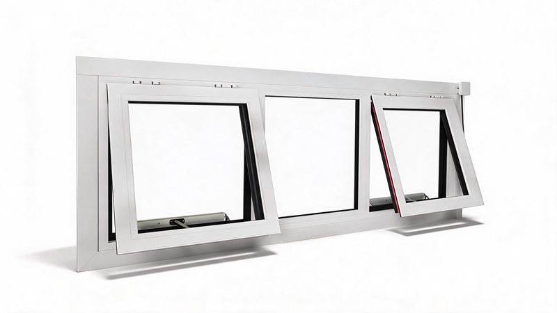 Smoke exhaust windows and skylights